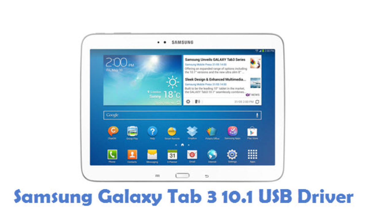 Samsung Galaxy Tab 2 10.1 Usb