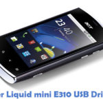 Acer Liquid mini E310 USB Driver