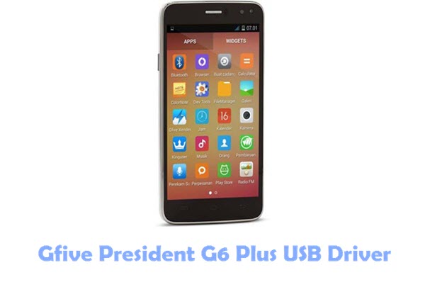 Download Gfive President G6 Plus USB Driver