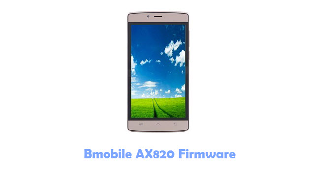 Download Bmobile AX820 Firmware