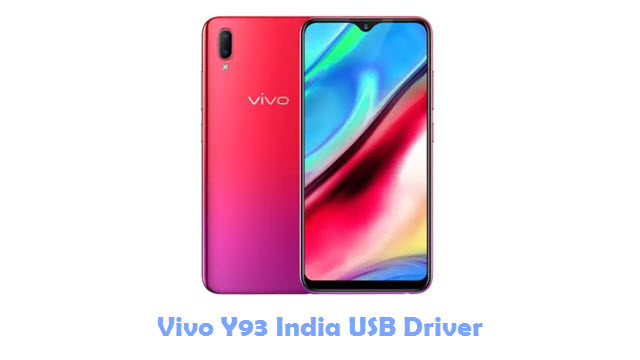 Vivo Y93 India USB Driver