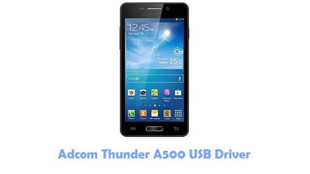Download Adcom Thunder A500 USB Driver