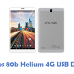 Archos 80b Helium 4G USB Driver