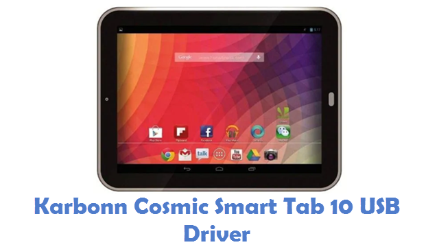 Karbonn Cosmic Smart Tab 10 USB Driver