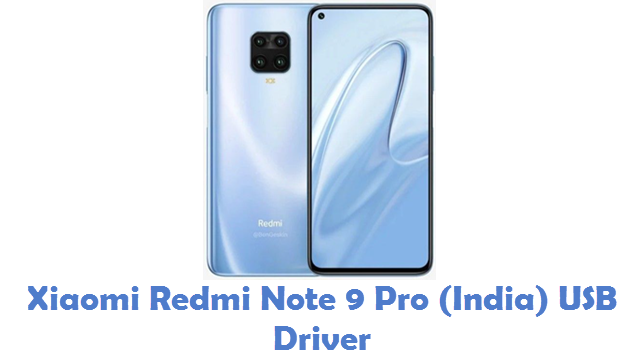 Xiaomi Redmi Note 9 Pro (India) USB Driver