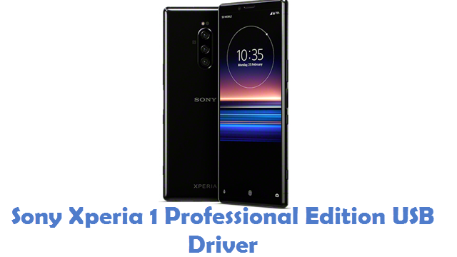 Sony Xperia 1 Professional Edition USB Driver
