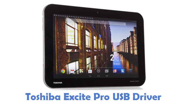 Toshiba Excite Pro USB Driver