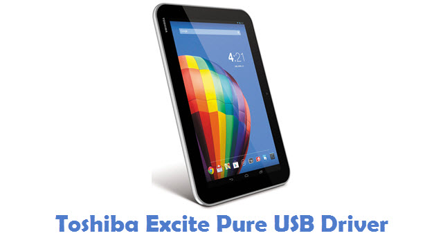 Toshiba Excite Pure USB Driver