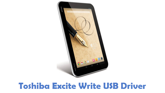 Toshiba Excite Write USB Driver
