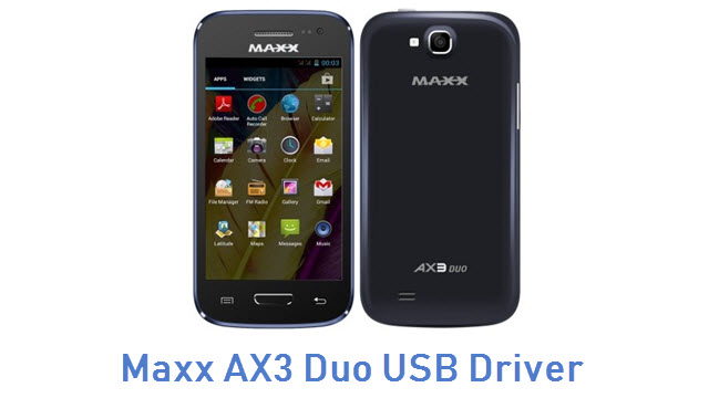 Maxx AX3 Duo USB Driver