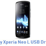 Sony Xperia Neo L USB Driver