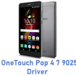 Alcatel OneTouch Pop 4 7 9025Q USB Driver