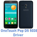 Alcatel OneTouch Pop D5 5038A USB Driver