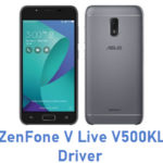Asus ZenFone V Live V500KL USB Driver