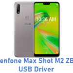 Asus Zenfone Max Shot M2 ZB634KL USB Driver
