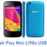 Blu Dash Play Mini L190a USB Driver