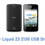 Acer Liquid Z3 Z130 USB Driver