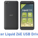 Acer Liquid Z6E USB Driver