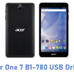 Acer One 7 B1-780 USB Driver