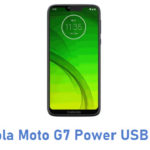 Motorola Moto G7 Power USB Driver