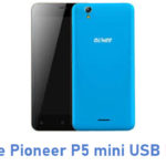 Gionee Pioneer P5 mini USB Driver