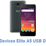 Sky Devices Elite A5 USB Driver