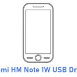 Xiaomi HM Note 1W USB Driver