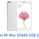Xiaomi Mi Max SD650 USB Driver