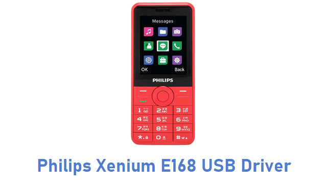 Philips Xenium E168 USB Driver