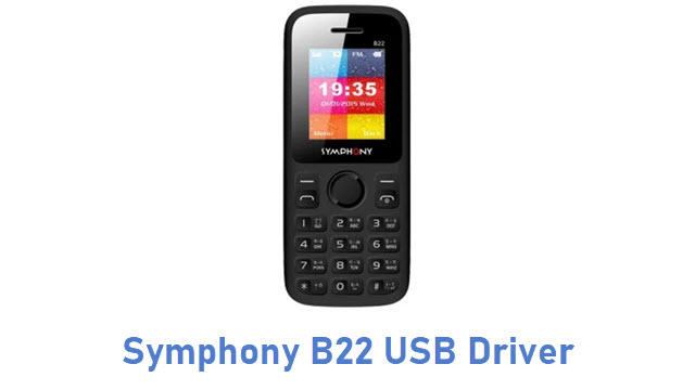 Symphony B22 USB Driver