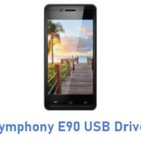 Symphony E90 USB Driver
