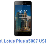 Verykool Lotus Plus s5007 USB Driver
