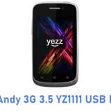 Yezz Andy 3G 3.5 YZ1111 USB Driver