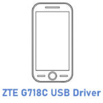 ZTE G718C USB Driver
