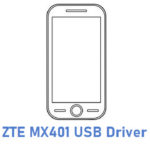 ZTE MX401 USB Driver