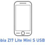 ZTE Nubia Z17 Lite Mini S USB Driver