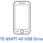 ZTE Q507T 4G USB Driver
