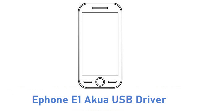 Ephone E1 Akua USB Driver