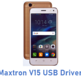 Maxtron V15 USB Driver
