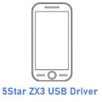 5Star ZX3 USB Driver