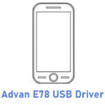 Advan E78 USB Driver