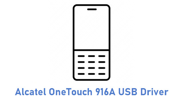 Alcatel OneTouch 916A USB Driver