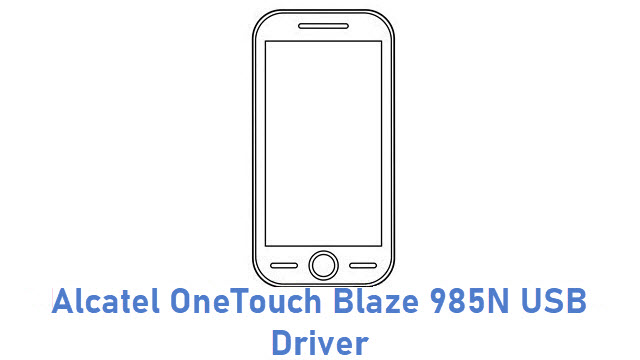 Alcatel OneTouch Blaze 985N USB Driver