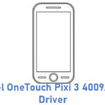 Alcatel OneTouch Pixi 3 4009A USB Driver
