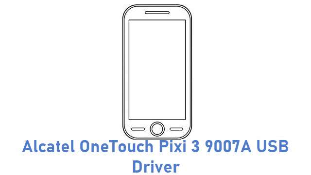 Alcatel OneTouch Pixi 3 9007A USB Driver
