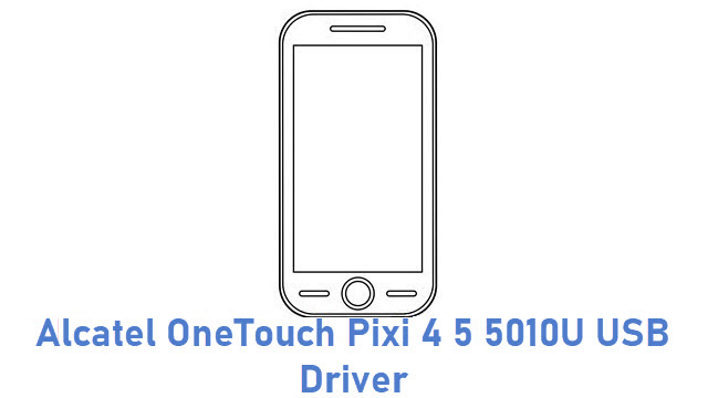 Alcatel OneTouch Pixi 4 5 5010U USB Driver