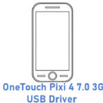 Alcatel OneTouch Pixi 4 7.0 3G 9003A USB Driver