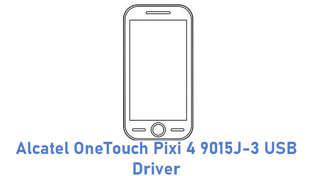 Alcatel OneTouch Pixi 4 9015J-3 USB Driver