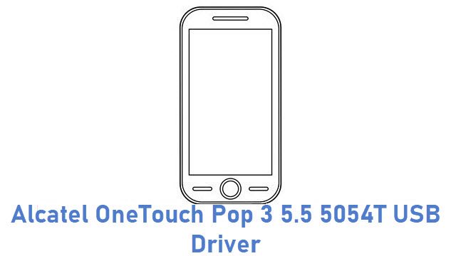 Alcatel OneTouch Pop 3 5.5 5054T USB Driver