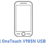 Alcatel OneTouch V985N USB Driver